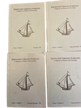 4 Books Tidewater Virginia Families Genealogy &amp; Family History 1998 1999 Vol 7 - £13.88 GBP