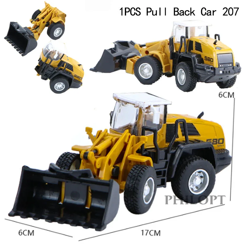 High Simulation Toy Car Model Diecast Plastic Pull-Back Bus -1pcs no box 207 - $11.75