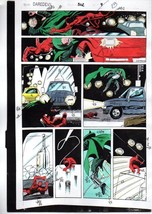 Original 1992 Daredevil 302 color guide art page, Vintage Marvel Product... - $39.59