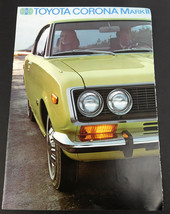 Vtg 1970s Toyota Corona Mark II Sales Brochure Catalog - $8.95