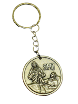 Prayer Keyring Sacred Heart of Jesus SHJ For Sick Christian Catholic Key... - £5.52 GBP