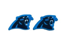 Carolina Panthers NFL Football Team Crocs Shoes Charms Set Of 2 Clog Sports - £6.37 GBP