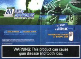 Skoal Chewing Tobacco Advertising Ad Metal Sign 12x8in Retro Snuff Chew wy - €21,20 EUR