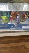 Disney Pixar Monsters, Inc Figurine Playset, NIB, Disney Cake Toppers, 6 Pieces - £21.44 GBP