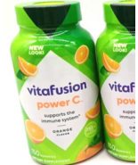 1 Vitafusion Power C Vitamin Gummies 150 Gummies 10/25 Orange - $184.39 MXN