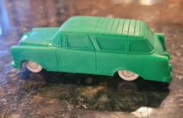 Vintage Processed Plastic Toy Car Green Nomad Station Wagon 1960&#39;s HTF! - £23.15 GBP