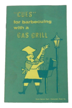 &quot;CUES&quot; for Barbecuing with a Gas Grill Vintage Consumers Power Co. Booklet - $9.85