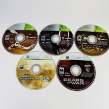 Xbox 360 Shooter Disc Only Lot Of 3: Rage, Gears of War 2, Call of Duty MW2 GoW - £9.04 GBP