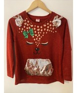 Holiday Time Girl’s Size  XXL 18 Christmas Sweater Top - £8.29 GBP