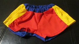 The Bear Factory Blue, Yellow & Red Shorts - $5.88