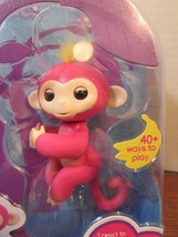 Fingerlings Pink Baby Monkey Zoe 40 Plus Sounds New - £11.57 GBP