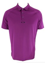 Oakley Mens Bunker Basic Polo Golf Shirt, Phlox, BNWT - $34.75