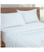 South Point Home Fashions Sheet Set Blue Multicolor Bombay 4-Piece Soft - $68.75 CAD