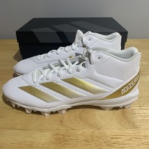 Adidas Adizero Impact.2 Molded IF5106 Boot Men White Gold Football Cleat... - $968.58 MXN