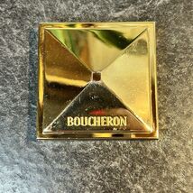 Vintage Boucheron For Women Solid Perfume Hinged Gold Compact 5.5g RARE - $917.14 MXN