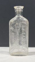 Rare Early I. De Lanzac Prescription Druggist Bottle &quot;Accuracy&quot; &quot;Purity&quot; - $71.28