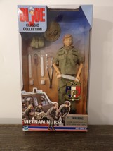 G.I. Joe Vietnam Nurse Action Figure Classic Collection Hasbro 1999 #81537 NEW - £58.71 GBP