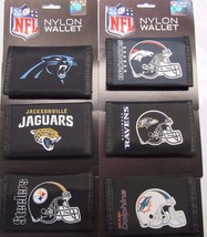 NFL Printed Tri-Fold Nylon Wallet RICO -Select- Team Below - £11.15 GBP+