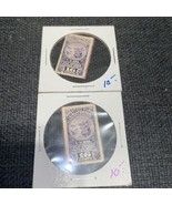 2-State of California 16c Distilled Spirits Tax Stamp 1/5 Gal. - $2.99