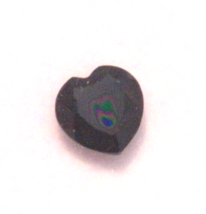 Black Spinel  (Heart 8x8x4mm) 1.93cts. Eye Clean Beautiful - £19.87 GBP