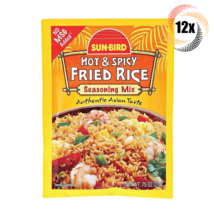 12x Packet Sun Bird Hot &amp; Spicy Fried Rice Authentic Taste Seasoning Mix... - £24.10 GBP