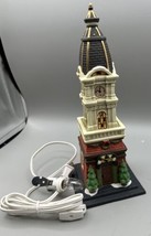 Clock Tower Santa&#39;s Workbench Accessories Trees Light Bulb Box #565-5618 China - £13.88 GBP