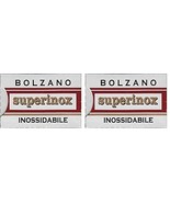 10 Bolzano Inossidabile Double Edge Safety Razor Blades - £4.72 GBP