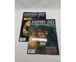 Lot Of (2) HDRI 3D Magazines Issues 7 8 Madagascar Narnia - £30.95 GBP