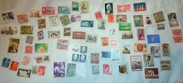 Vintage Assorted Stamps Around The World New &amp; Used - £7.85 GBP