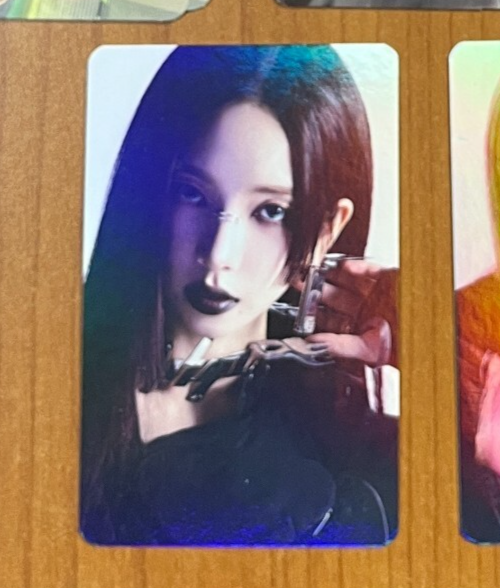 Karina aespa Tarjeta Fotográfica Especial &#39;WHIPLASH&#39;_Kpop Auténtico - $2.99