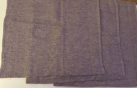 RH Esme Linen Cotton Weave Lot of 3 Euro Shams Wine Lux Restoration Hard... - $90.96