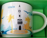 STARBUCKS izmir 14 oz City Mug YAH You Are Here Collection Ceramic Coffe... - $58.41