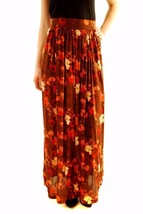 ONE TEASPOON Womens Skirt Kjol Havenstock Maxi Multicolor Size 8 - £32.80 GBP