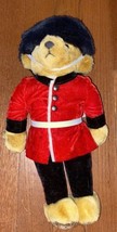 Merrythought England Plush Bear Harrods Royal Guard 1990 Stuffed Animal - £15.72 GBP
