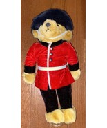Merrythought England Plush Bear Harrods Royal Guard 1990 Stuffed Animal - $19.99
