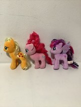 2015 Ty My Little Pony Plushie Lot Twilight Sparkle Apple 6.5” - £9.83 GBP