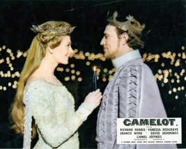 Camelot Richard Harris as King Arthur Vanessa Redgrave Guinevere 8x10 inch photo - $10.99