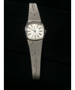Vintage Armitron Silver Watch E. Gluck Corp. 25/3899 Mesh Band Bezel - U... - $563.55 MXN