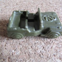 1960&#39;s Lido Toy US Army Miniature Plastic Jeep - £4.98 GBP