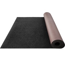 VEVOR Boat Carpet, 6 ft x 29.5 ft Marine Carpet for Boats, Waterproof Black Indo - £186.53 GBP