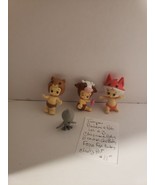 Twozies Babies and Pets Chipmunk Cow Fox and Chatz Pet Lot 3 - $14.94 CAD