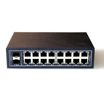 Wdh-16Et2Gf-Dc 10/100Mbps Unmanaged 18-Port Industrial Ethernet Switches... - $204.99