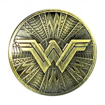 Wonder Woman Movie WW Shield Logo Metal Enamel Lapel Pin Licensed NEW UNUSED - £5.55 GBP