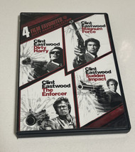 4 Film Fav Dirty Harry Collection Magnum Force The Enforcer Sudden Impact DVD - £3.56 GBP