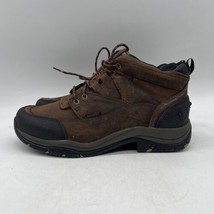 Ariat Terrain Mens Brown Waterproof Lace Up Ankle Hiking Boots Size 9.5 D - £50.30 GBP