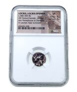 Locris, Locris Opuntia c.380-300 A.C. AR Tetrobolo/Hemidr, VF Str 4/5 Su... - €810,39 EUR