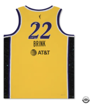 Cameron Brink Autographed 2024 LA Sparks Gold Rebel Edition Nike Jersey UDA - $549.00