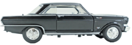 New Ray - 1964 Chevy Nova SS Die-cast 1:25 Scale Model Car Black - $637.63 MXN