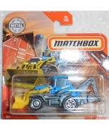 Matchbox 2020 &quot;Backhoe&quot; MBX Countryside #92/100 GKL81 Mint On Sealed Card - £1.59 GBP