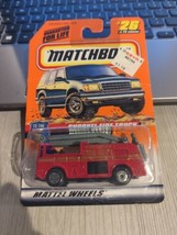 MatchBox in Blister Pack - Series 4 - #26 - Snorkel Fire Truck - $8.90